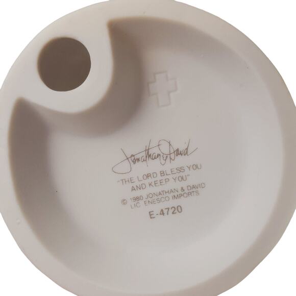 1980 Precious Moments "The Lord Bless You And Keep You" Boy Graduate #E-4720 - Picture 4 of 5